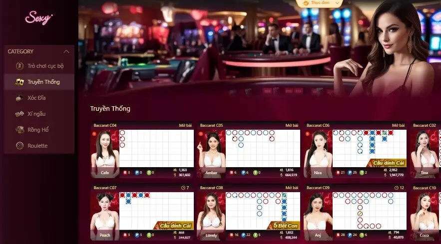 Đối tác sexy AE Casino TK88