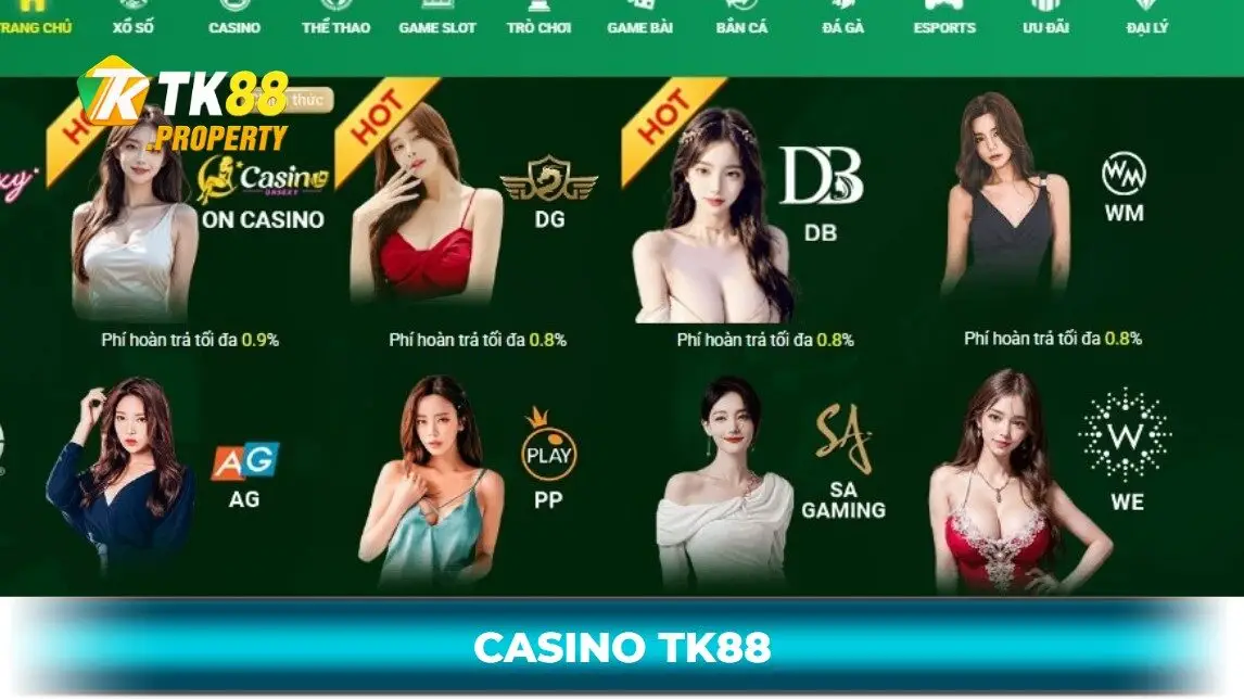 giới thiệu casino tk88