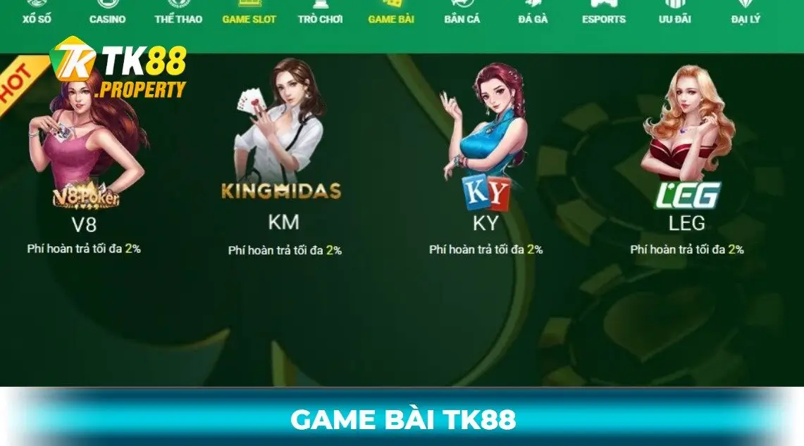 giới thiệu game bài tk88