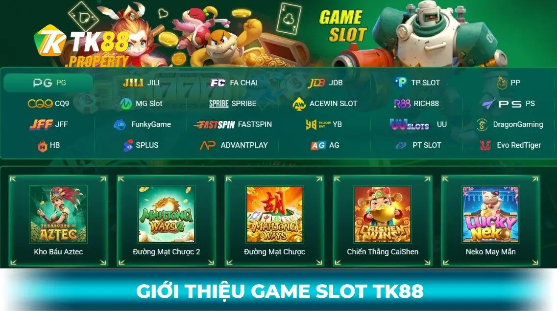 giới thiệu game slot tk88