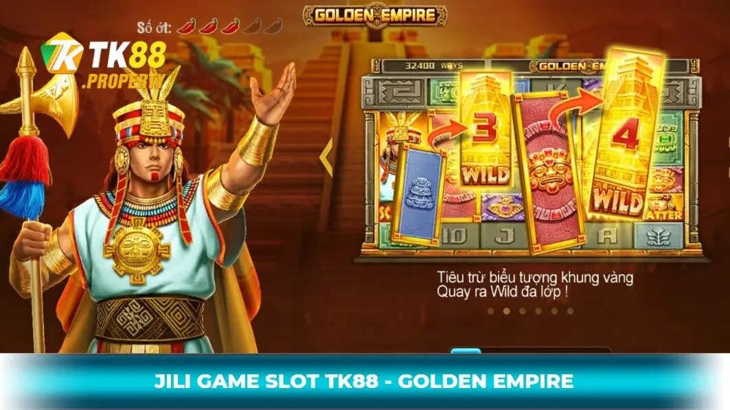 golden empire - trò chơi hot tại jili game slot tk88