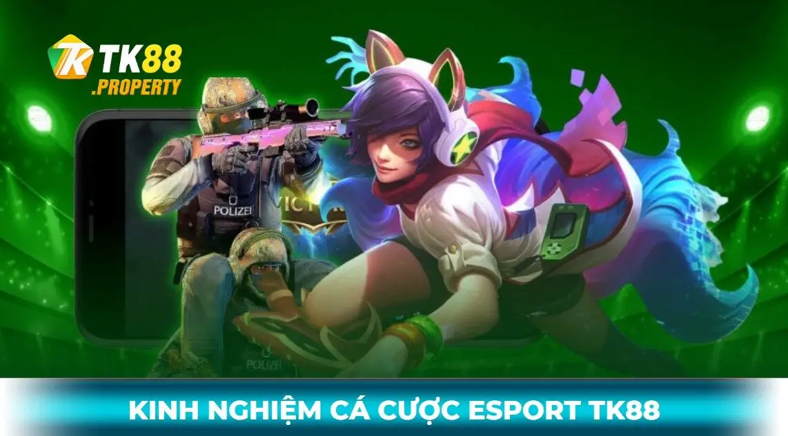 Kinh nghiệm chơi cá cược esport tk88