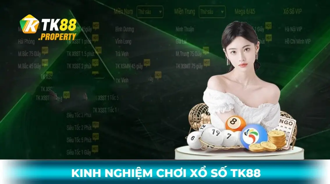 Kinh nghiệm cá cược xổ số tk88