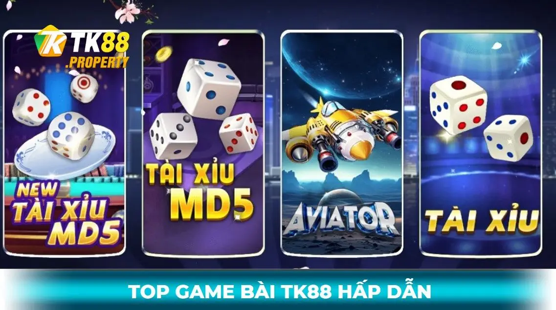 Top game bài tk88 hấp dẫn nhất