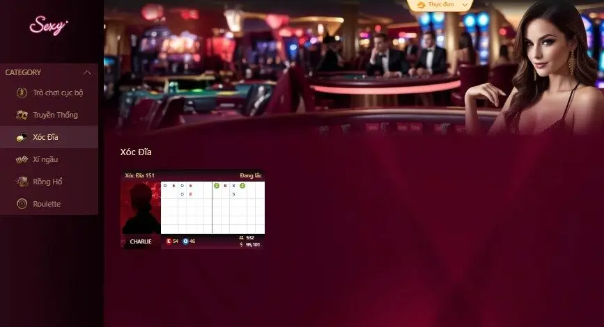 Xóc đĩa casino TK88