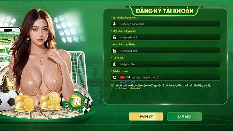 Đăng ký tk88